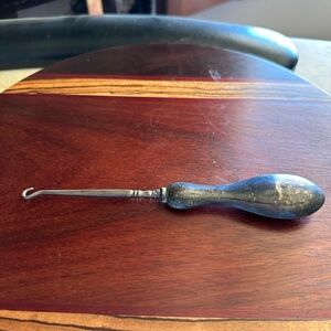 Antique Sterling Silver Button Hook